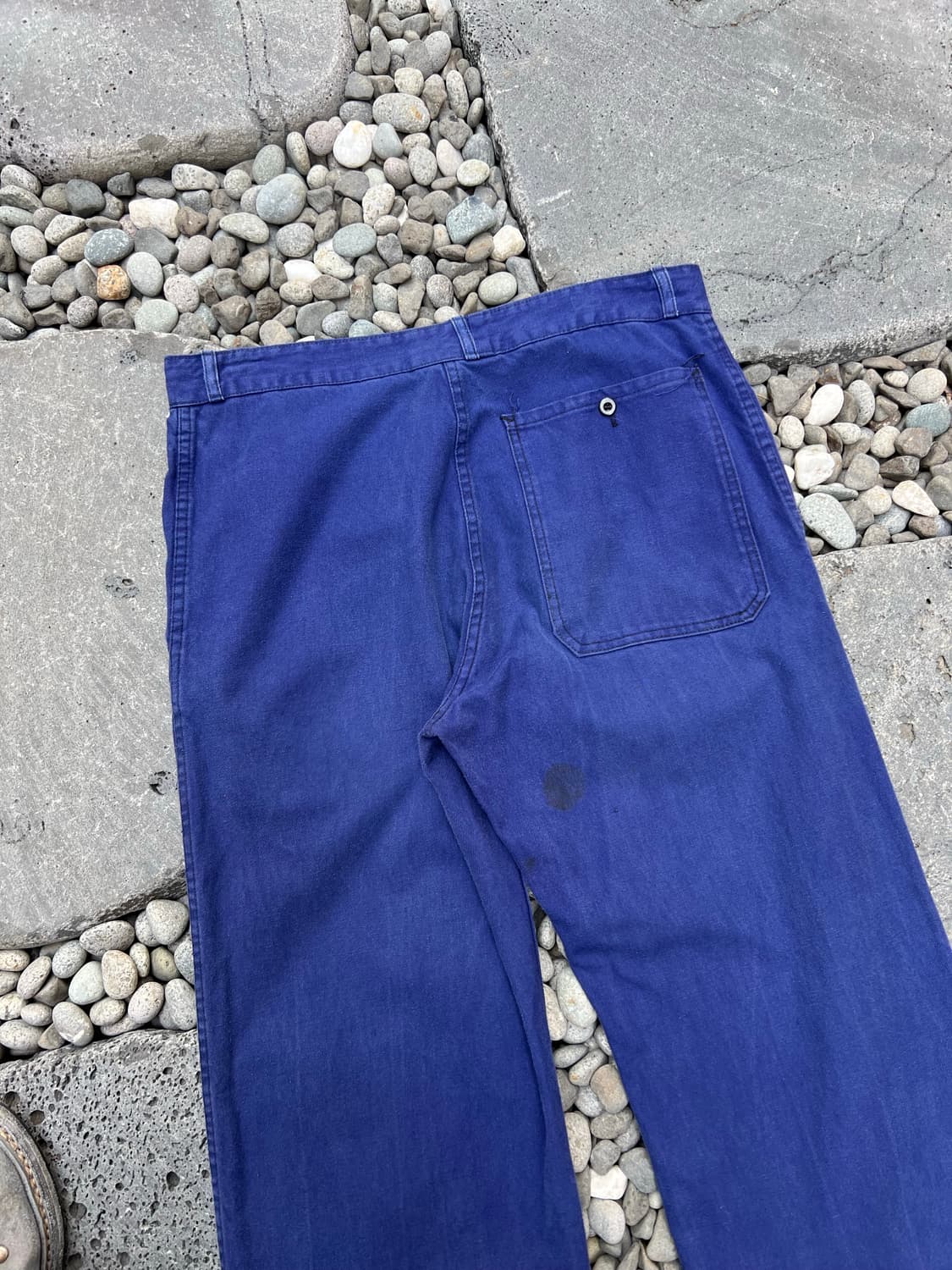 (34인치) OLD VINTAGE FADED BLUE 프렌치워크팬츠 상품이미지7