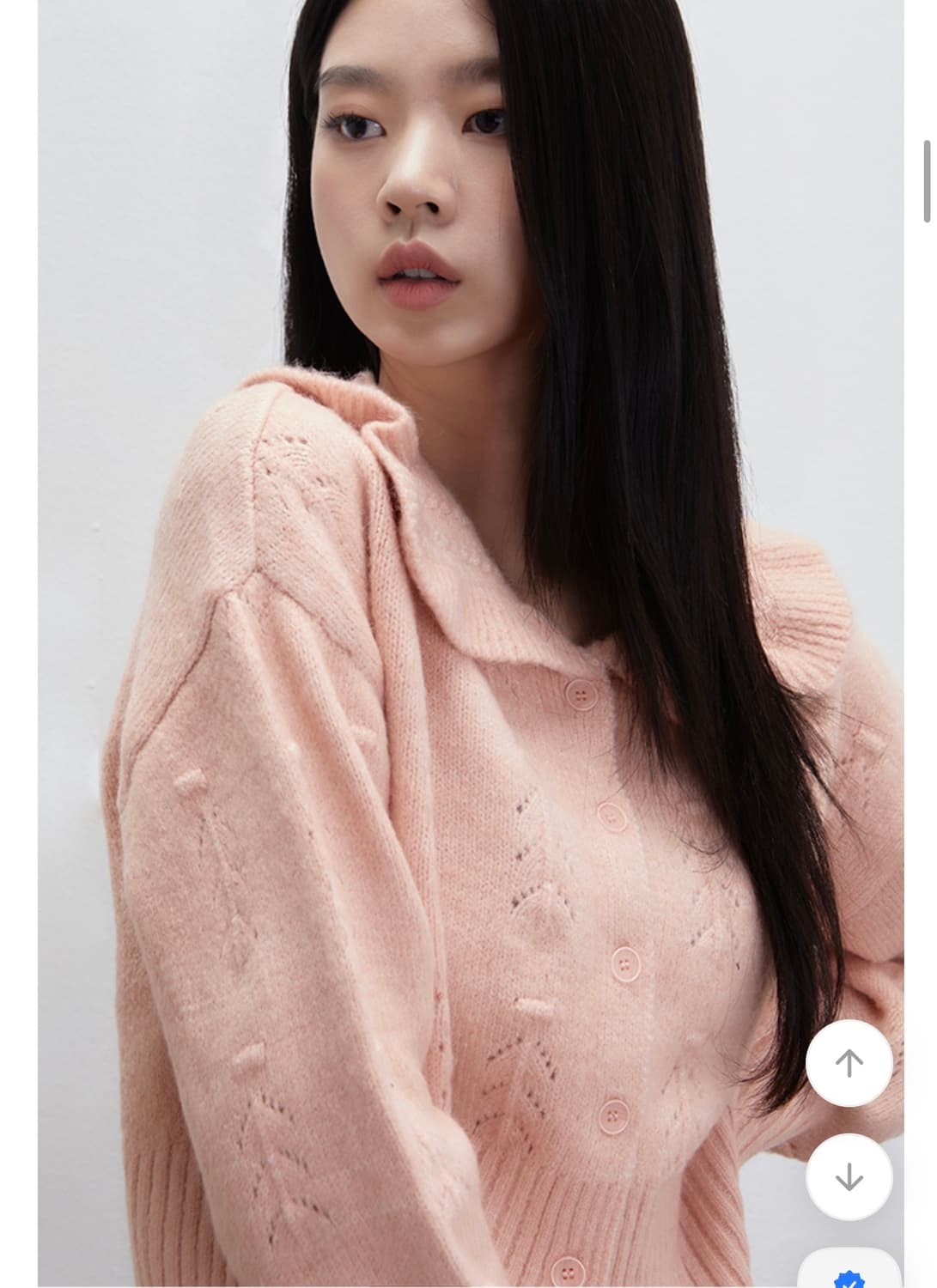 미쏘 빅카라 가디건 2색상 (새상품) 상품이미지4