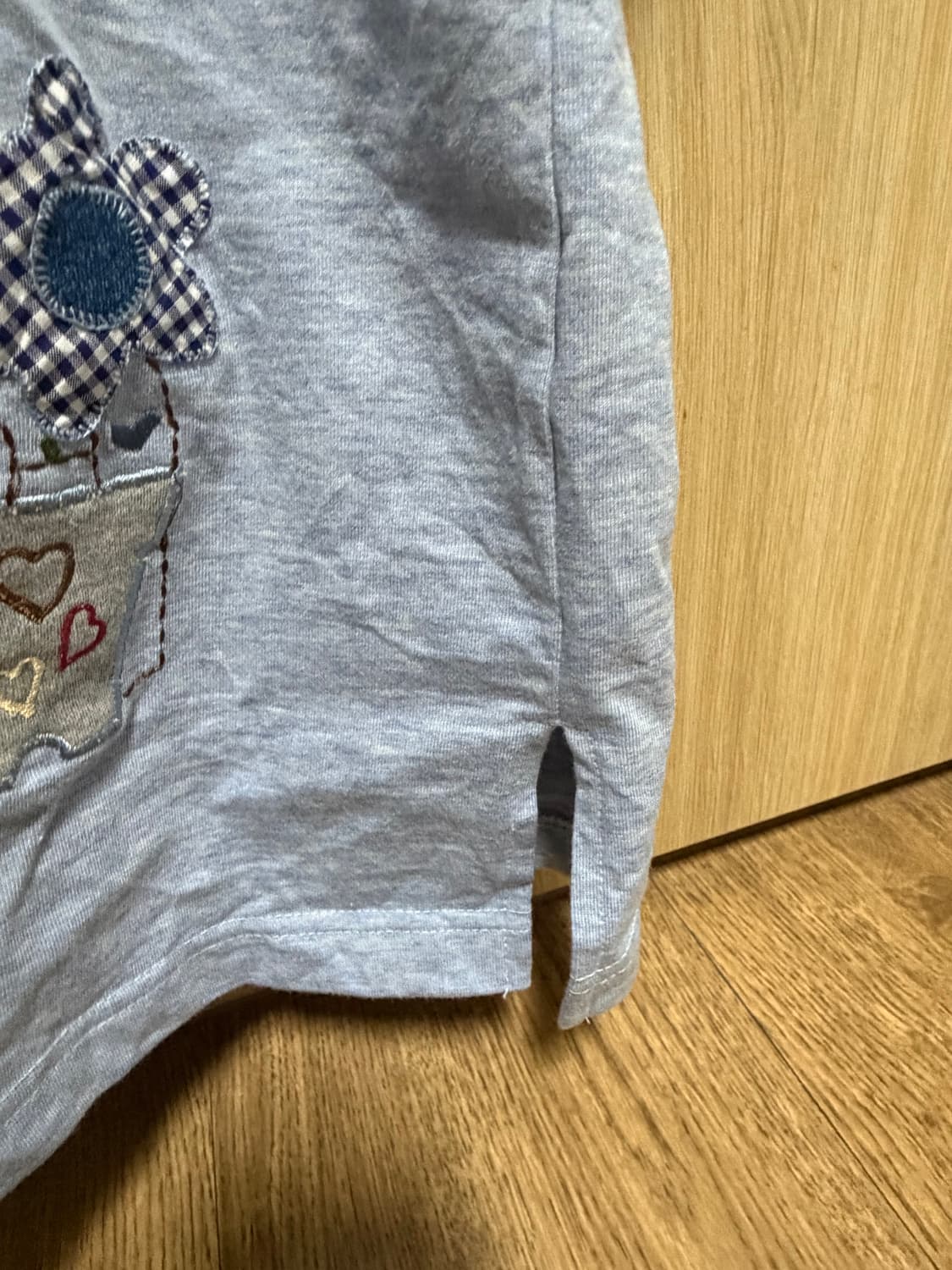 모리걸 패치 반팔티셔츠 하구미 스즈코 상품이미지2