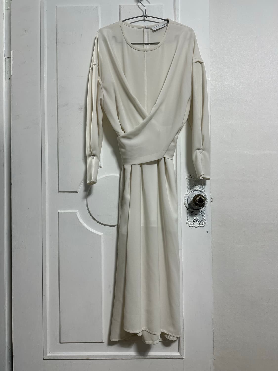 이로 글리드 래핑 롱 원피스 상품이미지1