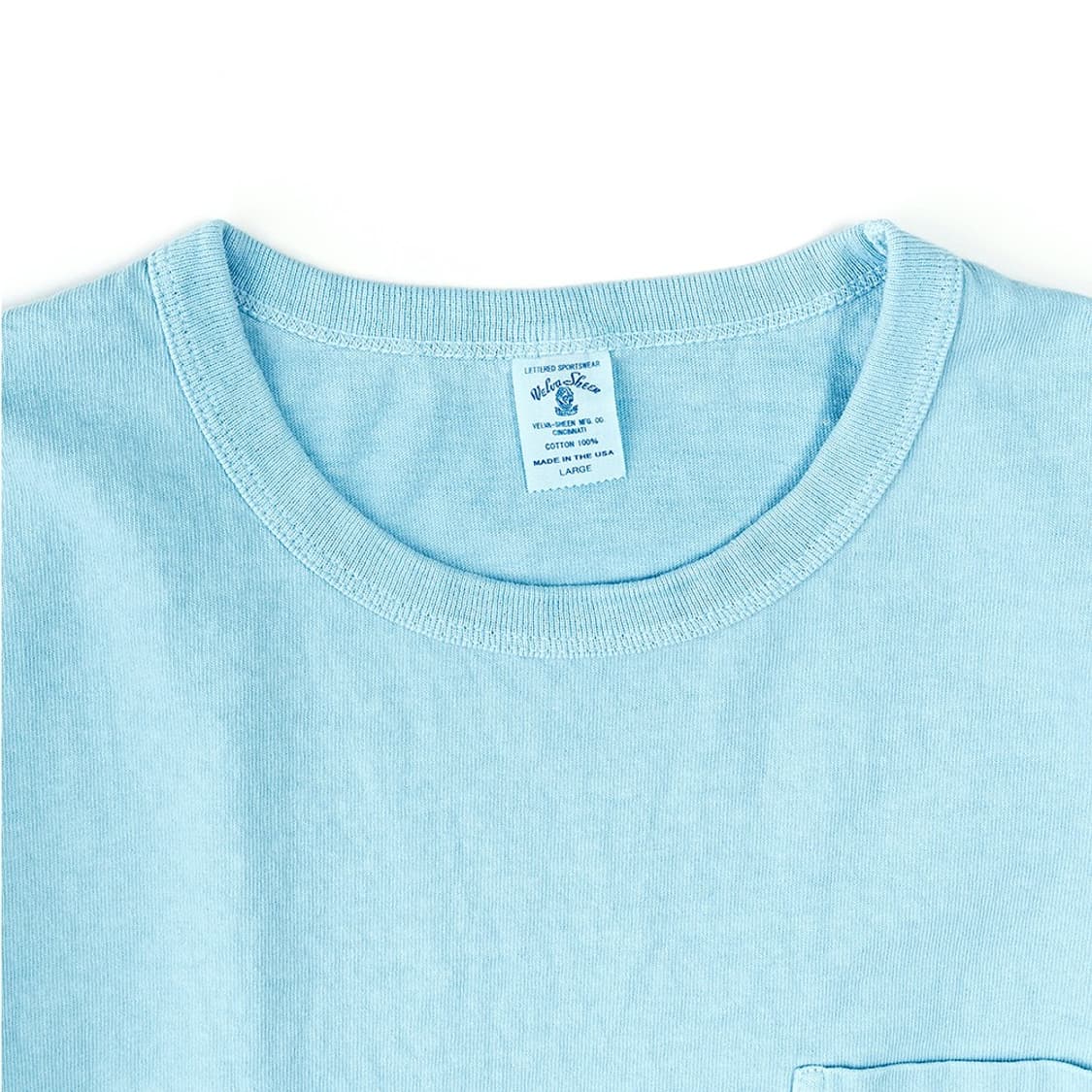 [L] 벨바신 피그먼트 포켓 반팔티셔츠 벨바쉰 상품이미지3