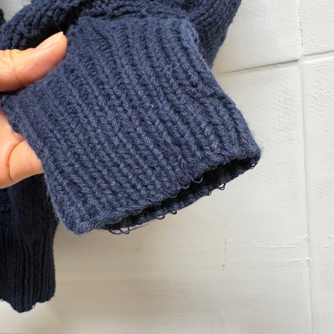 QUEENS COURT 뽐뽐 하트 니트 가디건 상품이미지5