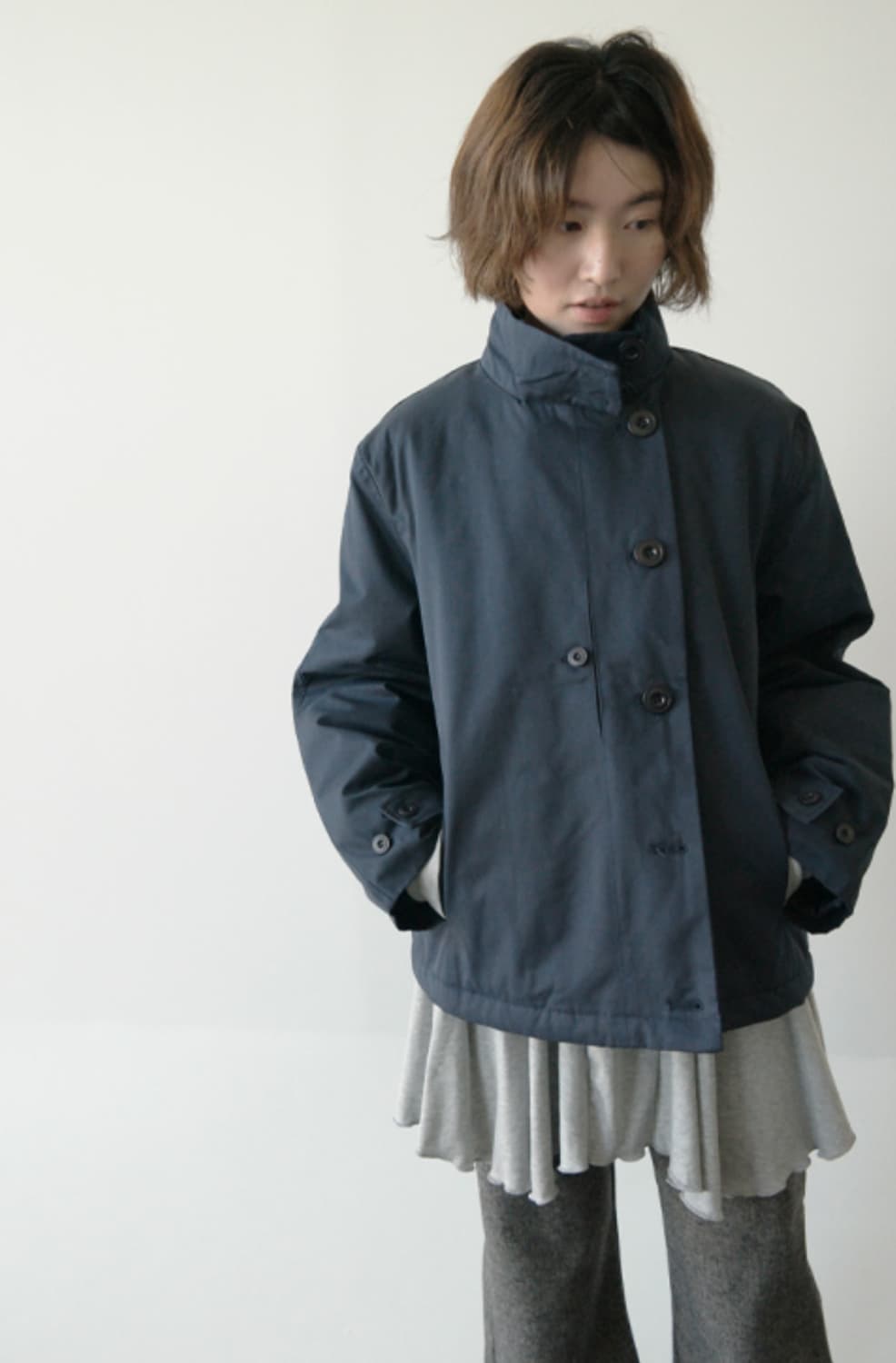 에프터먼데이 하이 코트 패디드 점퍼 상품이미지1