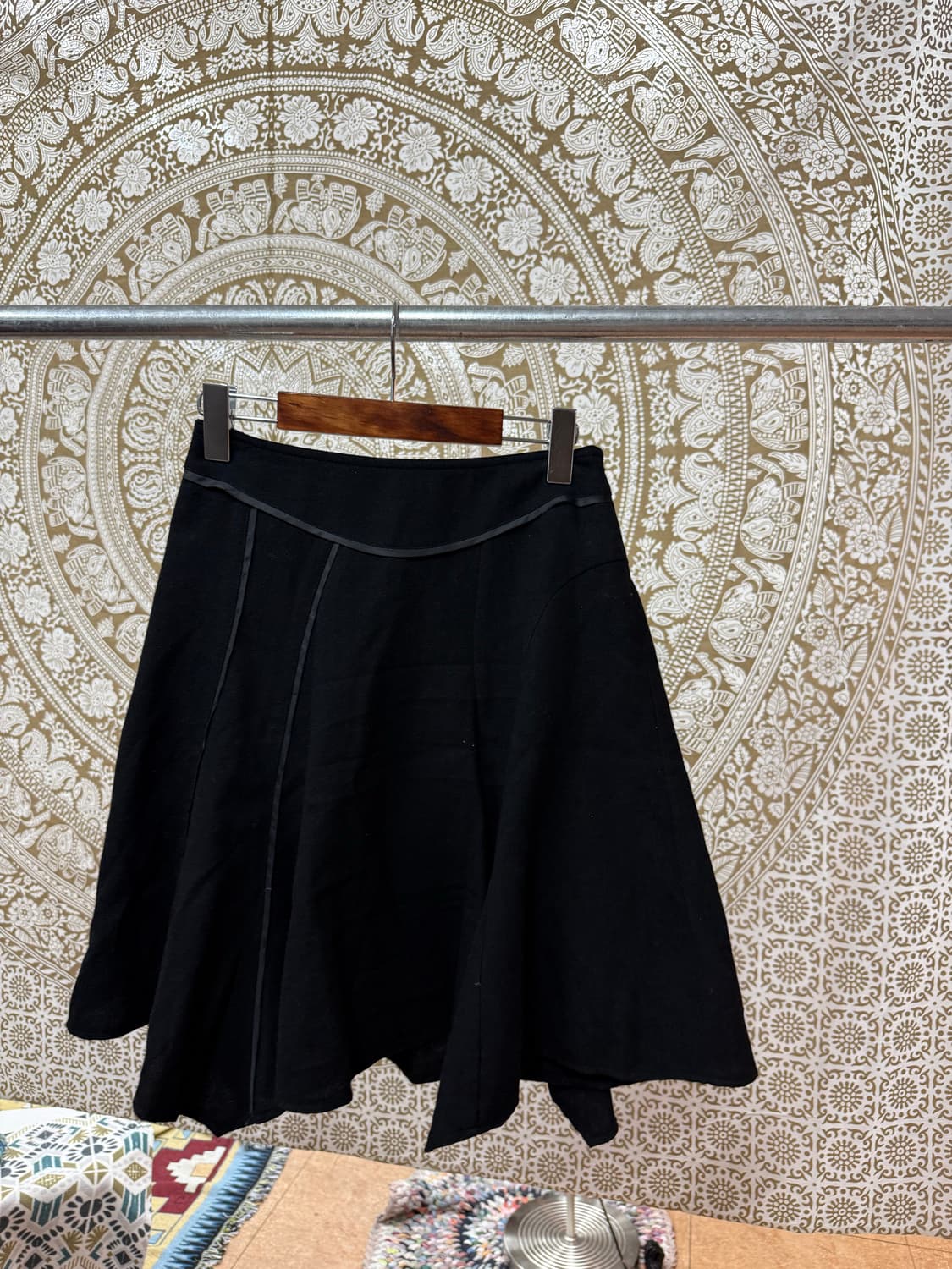 빈티지 모직 미디스커트 (Z1025) 상품이미지4