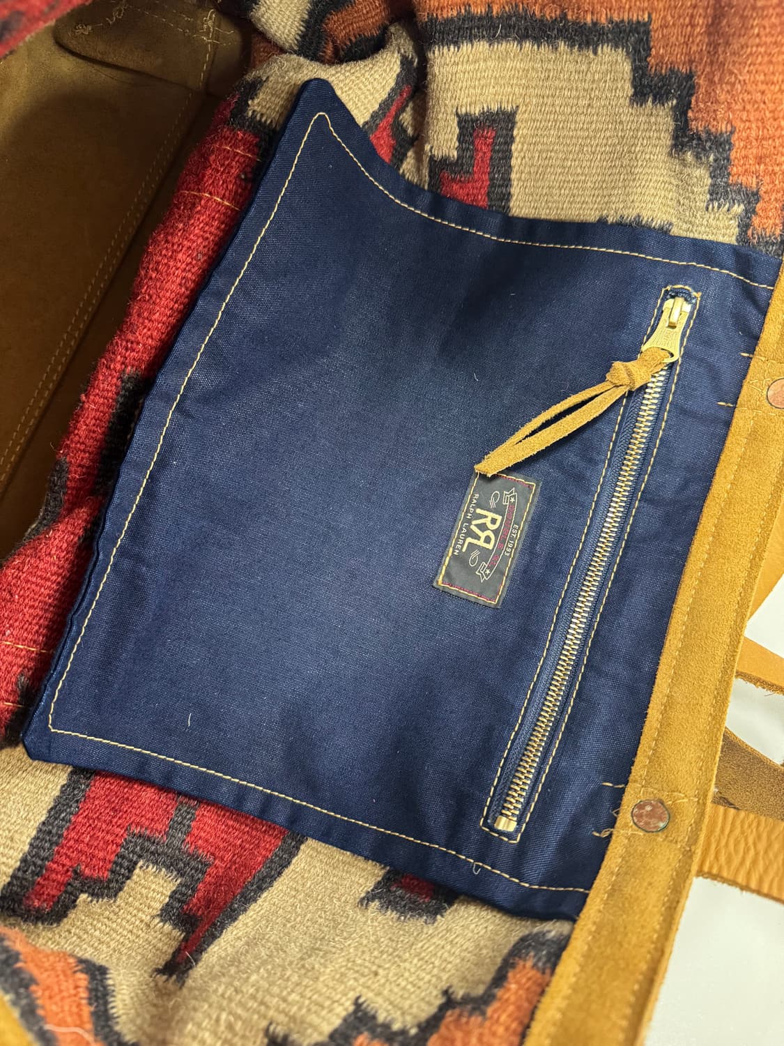 더블알엘 나바호 울 토트백  상품이미지8