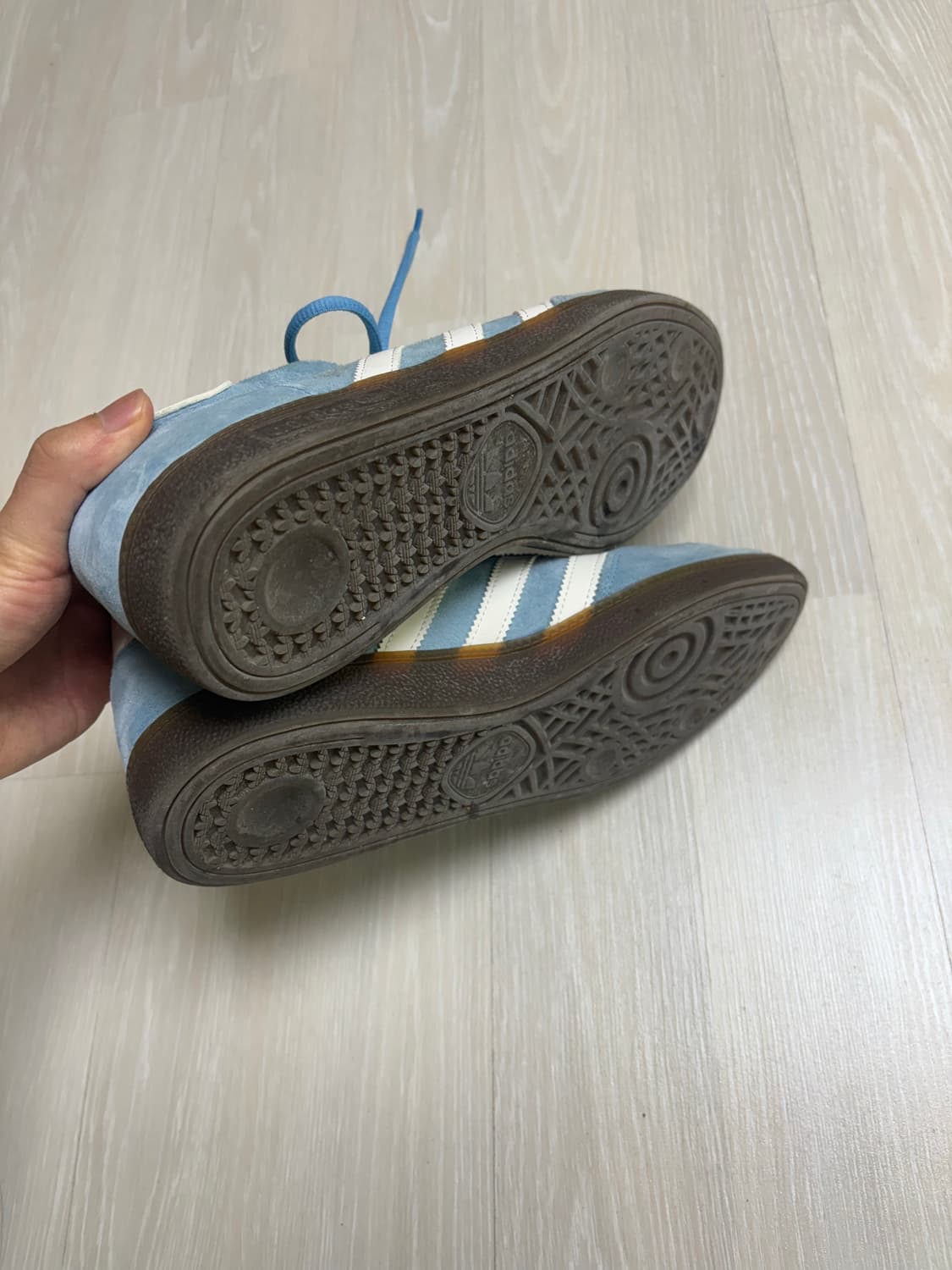 [280]아디다스 핸드볼 스페지알 라이트 블루 상품이미지4