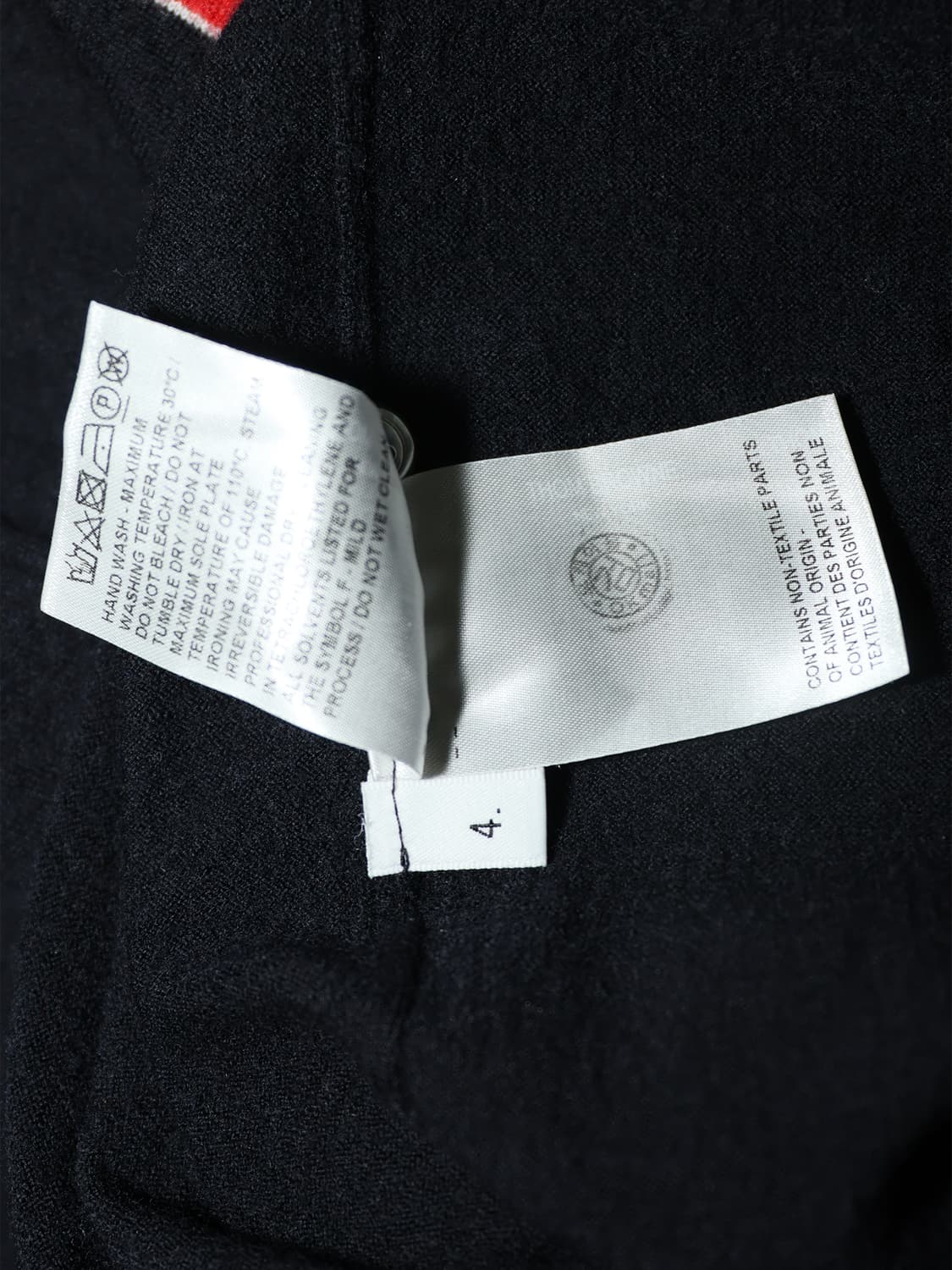 [정품]톰브라운 네이비 삼선 니트 상품이미지5