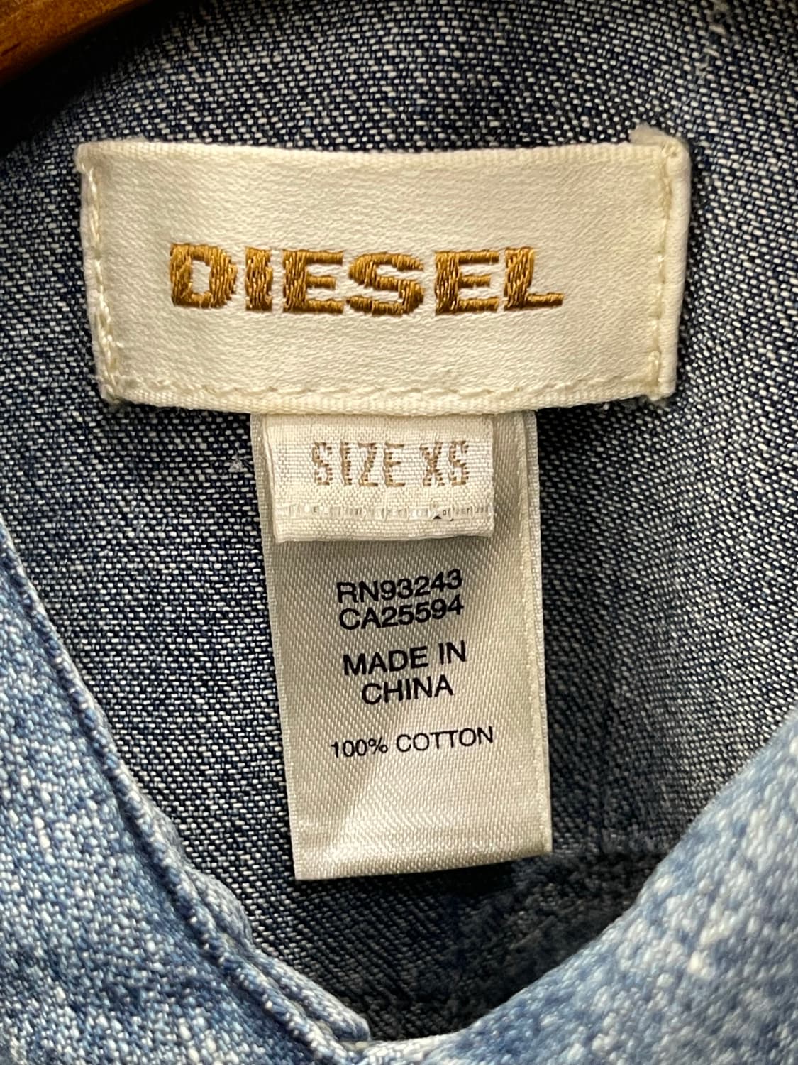 디젤 여성 청남방 XS 상품이미지9