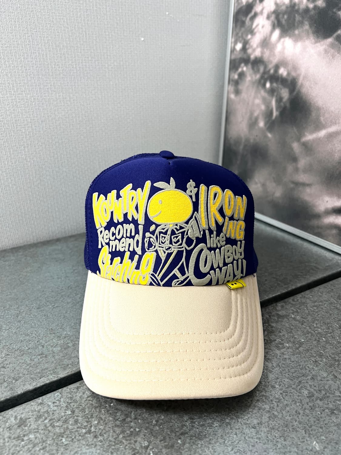 Kapital-Coneycowbowy Trucker Cap Purple  상품이미지3