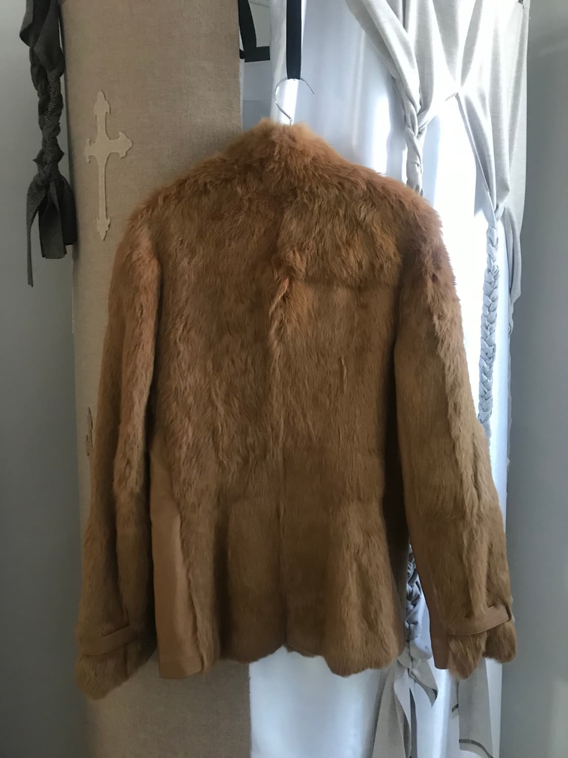 vintage leather fur jacket 상품이미지6