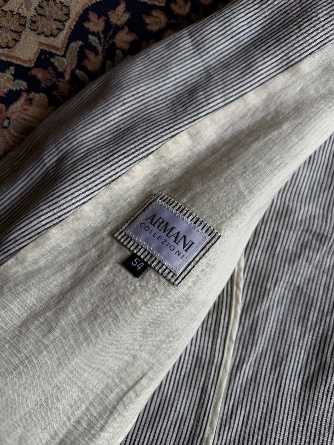아르마니 꼴레지오니 리넨 테일러드 자켓 105 상품이미지6