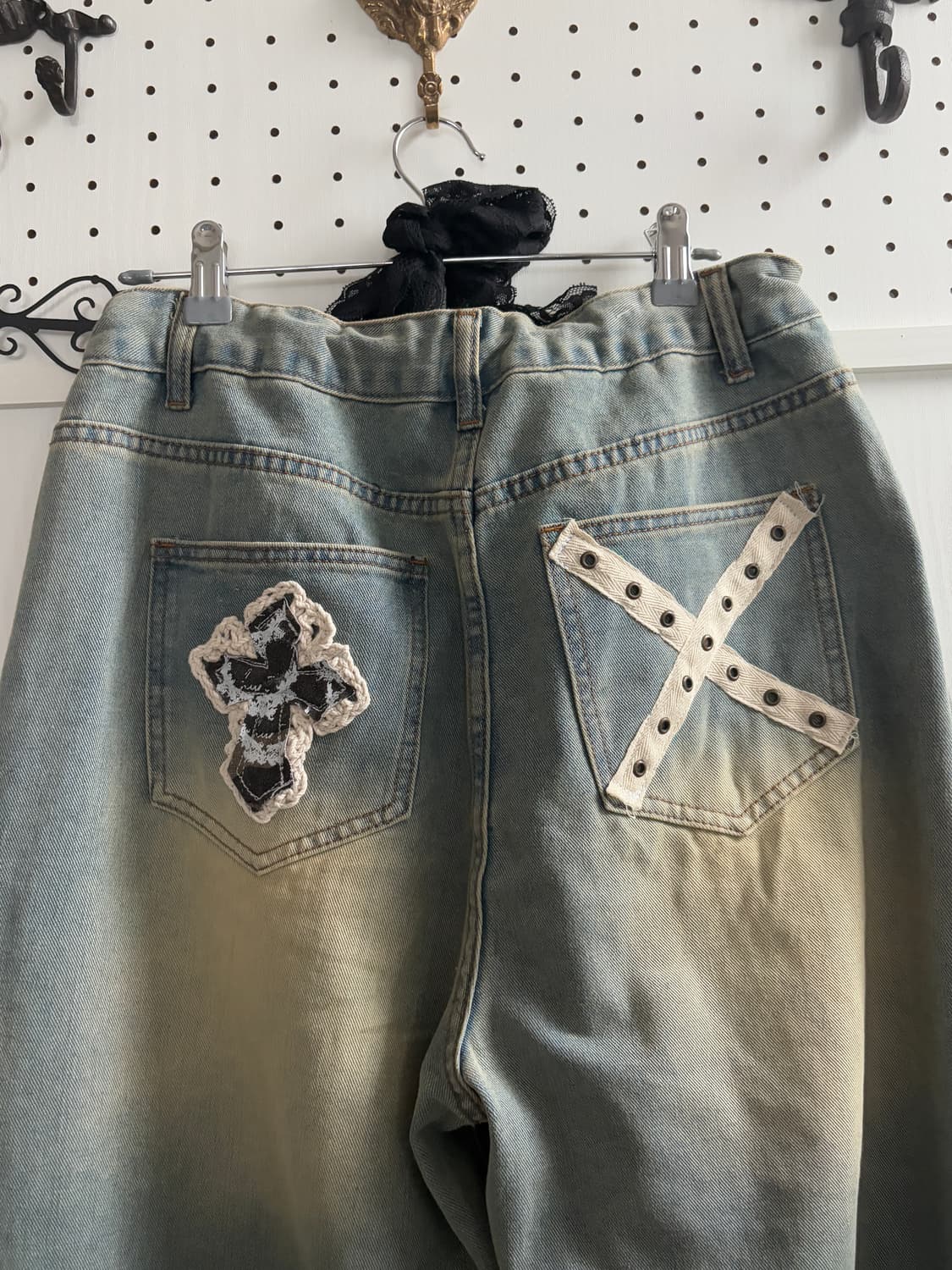 • hurtmade denim cross patch loose fit p 상품이미지8