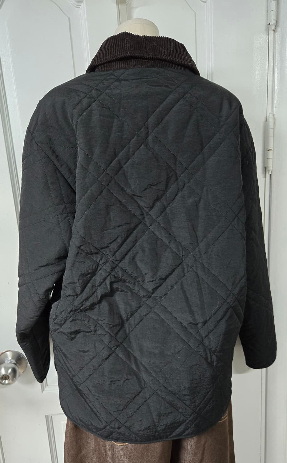 새상품)로브로브 퀼팅점퍼/ootj브라운팬츠 상품이미지5