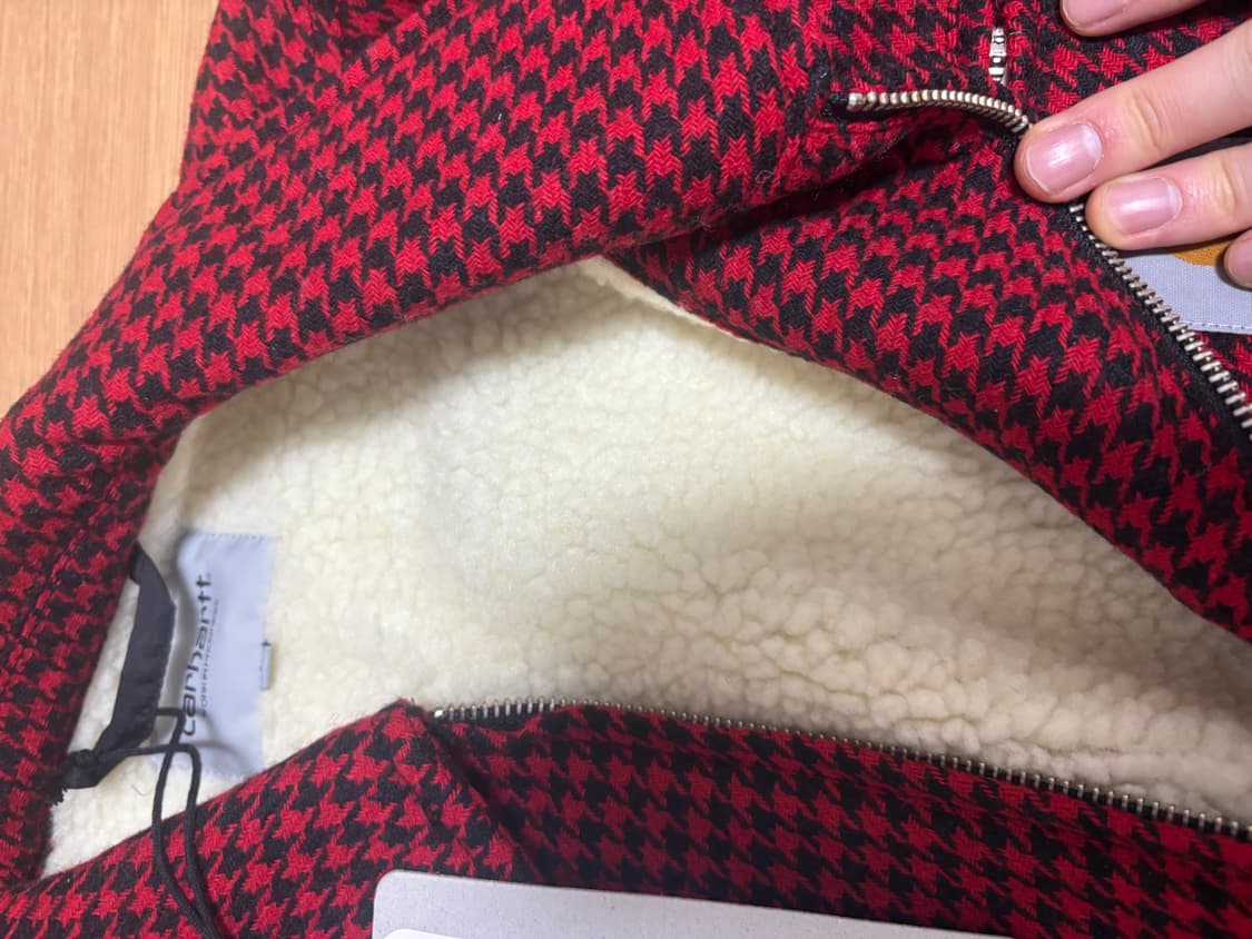 [새상품] 칼하트 WIP 울 자켓 레드  상품이미지4