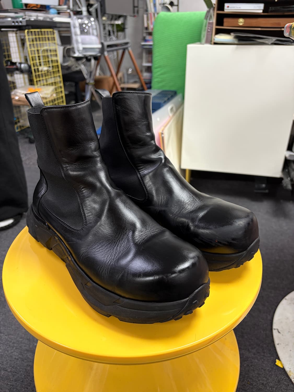 요위 YOWE UX 블랙 첼시 부츠 285 상품이미지1