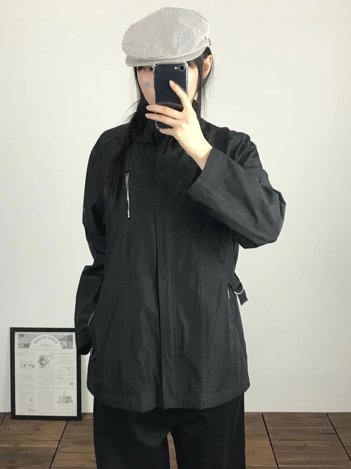 Moilecole Black Zip Jacket 상품이미지2