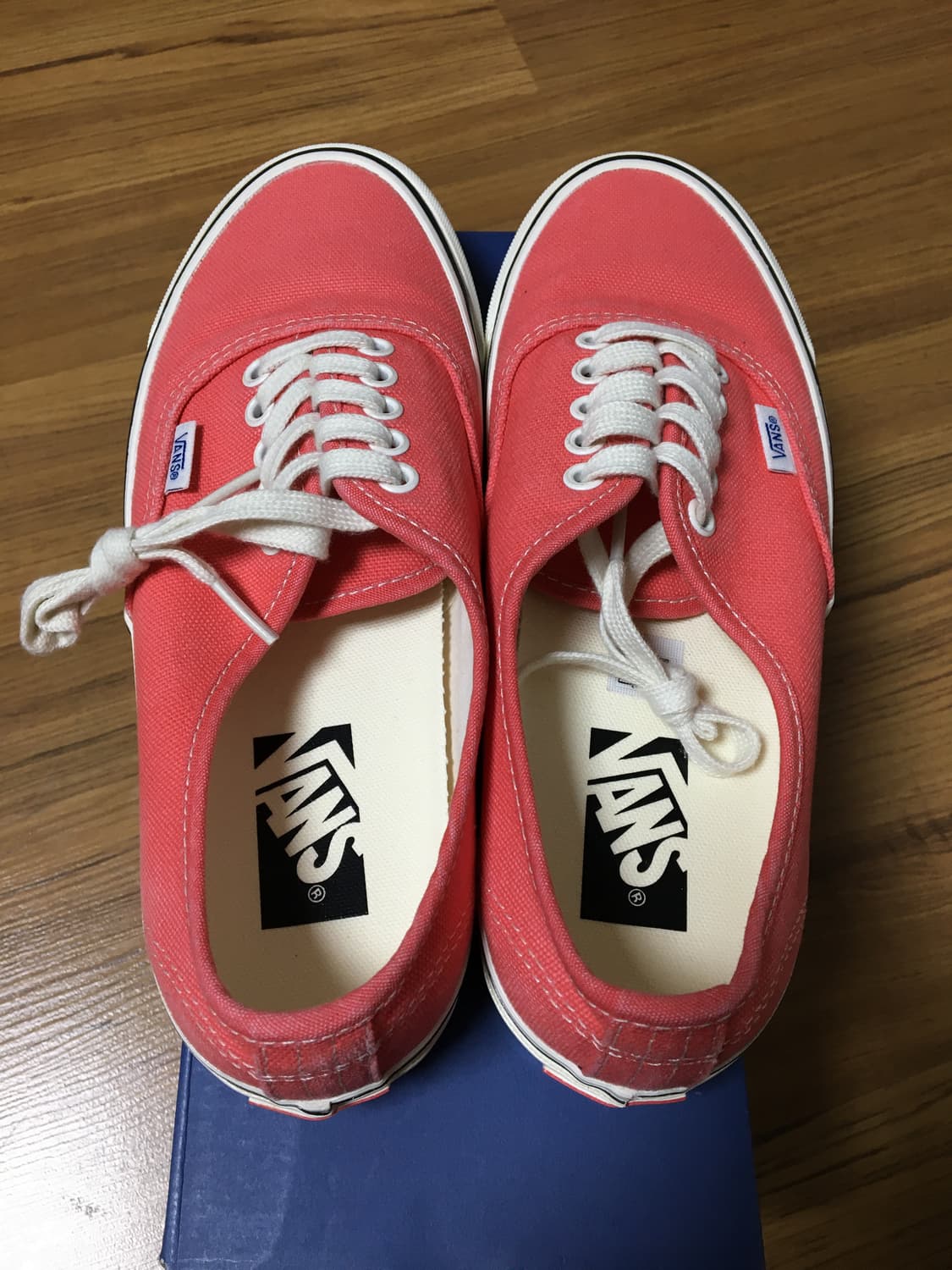 반스 LX 어센틱 44 덕 캔버스 코랄 상품이미지2