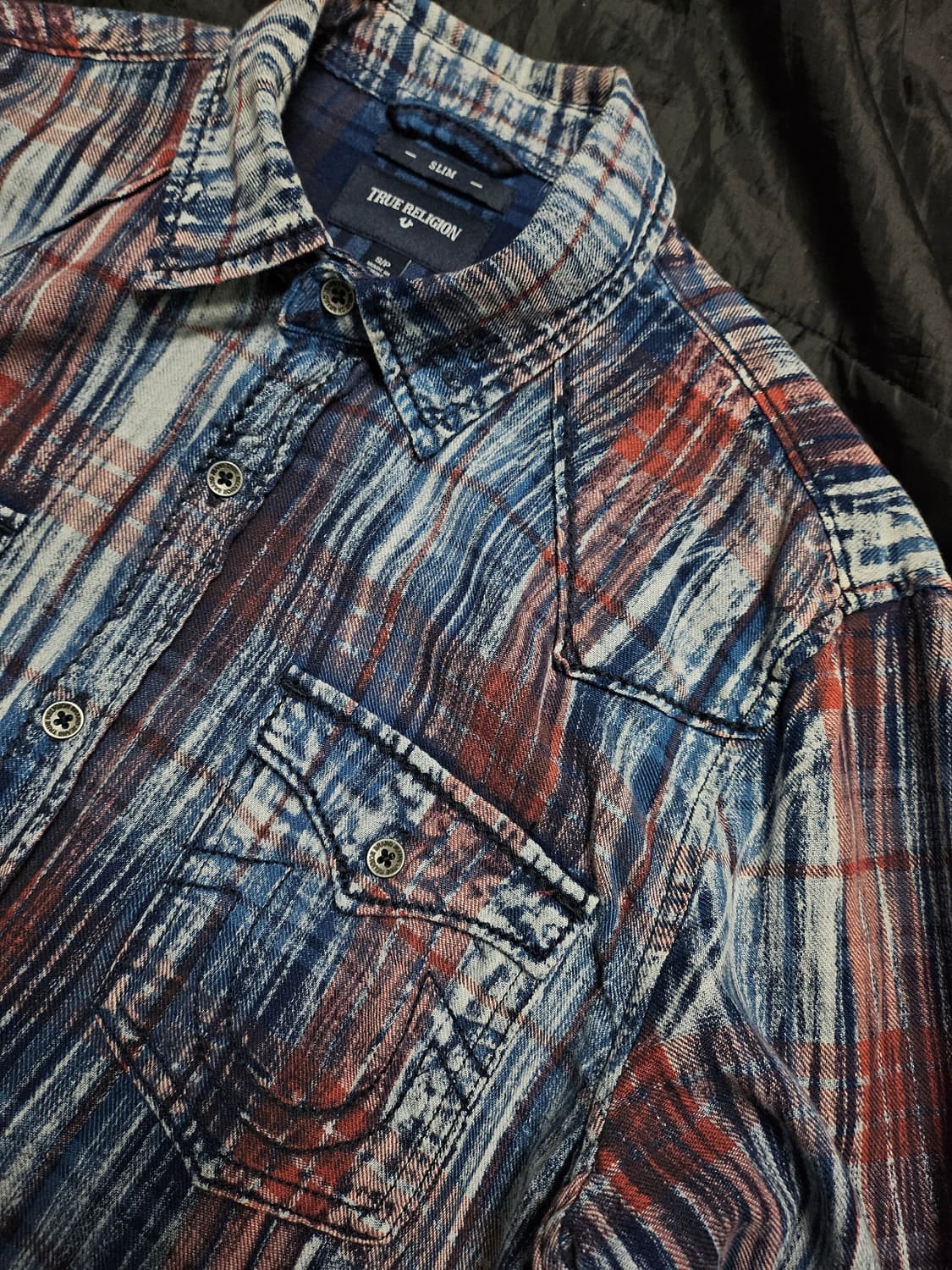 트루릴리전 웨스턴 셔츠 S 상품이미지4