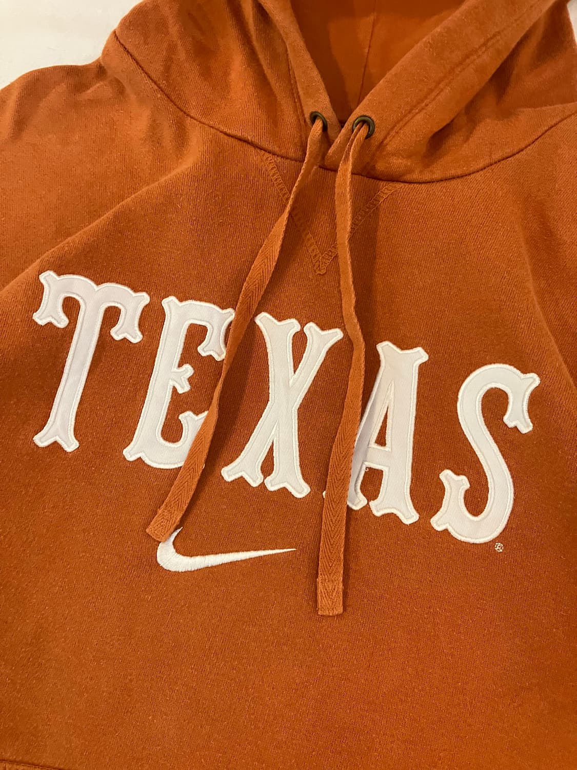 00s 나이키 센터 스우시 텍사스 백프린팅 후드티 상품이미지2