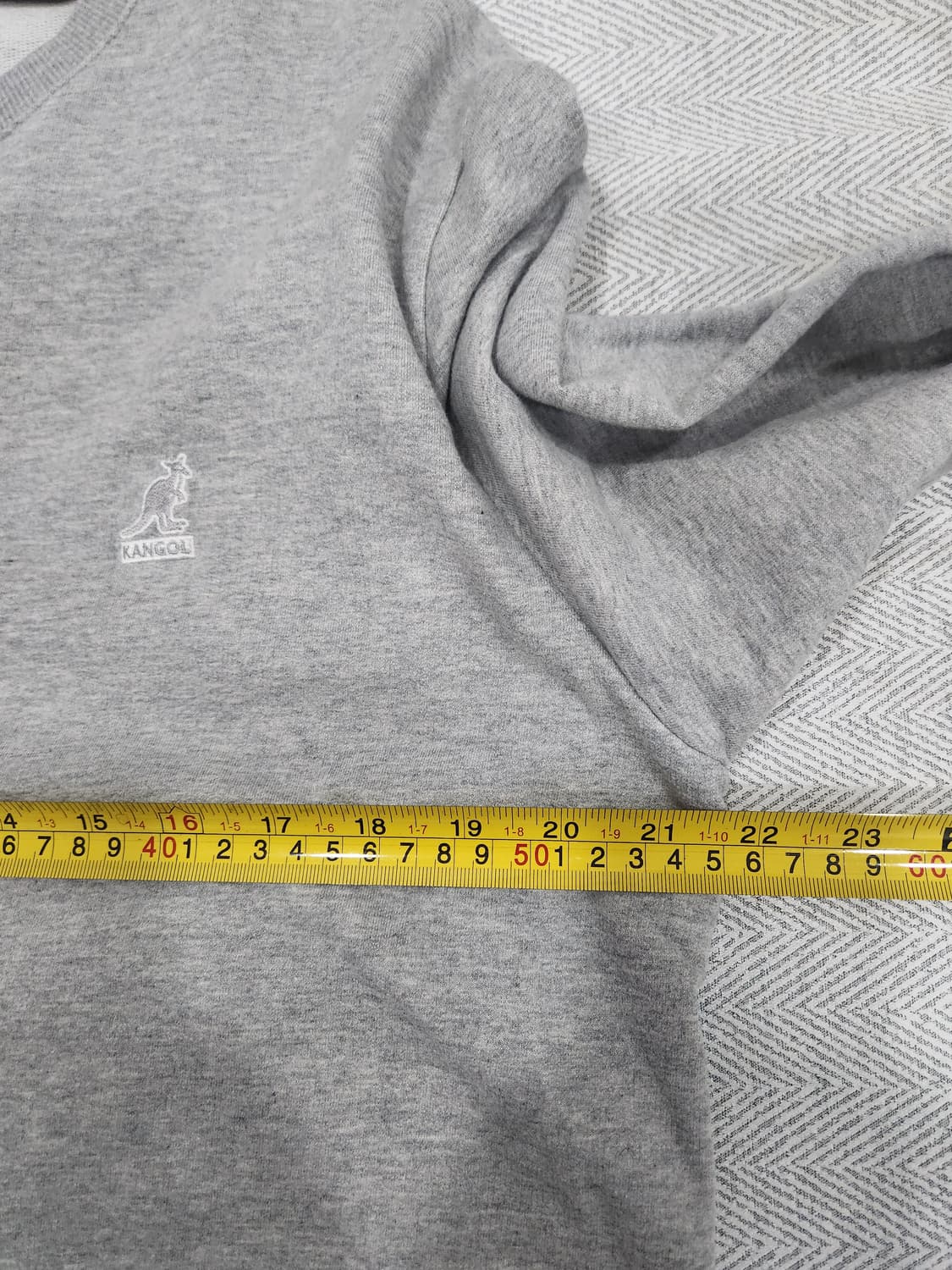 캉골(Kangol)  그레이 맨투맨 남성 100사이즈 상품이미지8