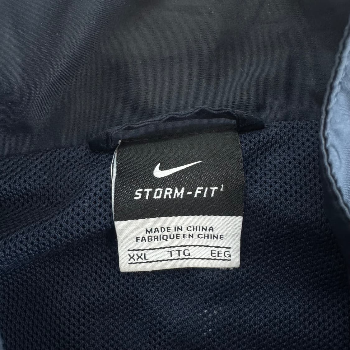 Nike 나이키 레드 포인트 네이비 바람막이 상품이미지5