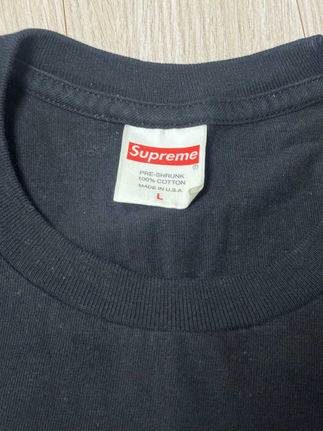 슈프림 mask 반팔티 블랙 L 상품이미지3