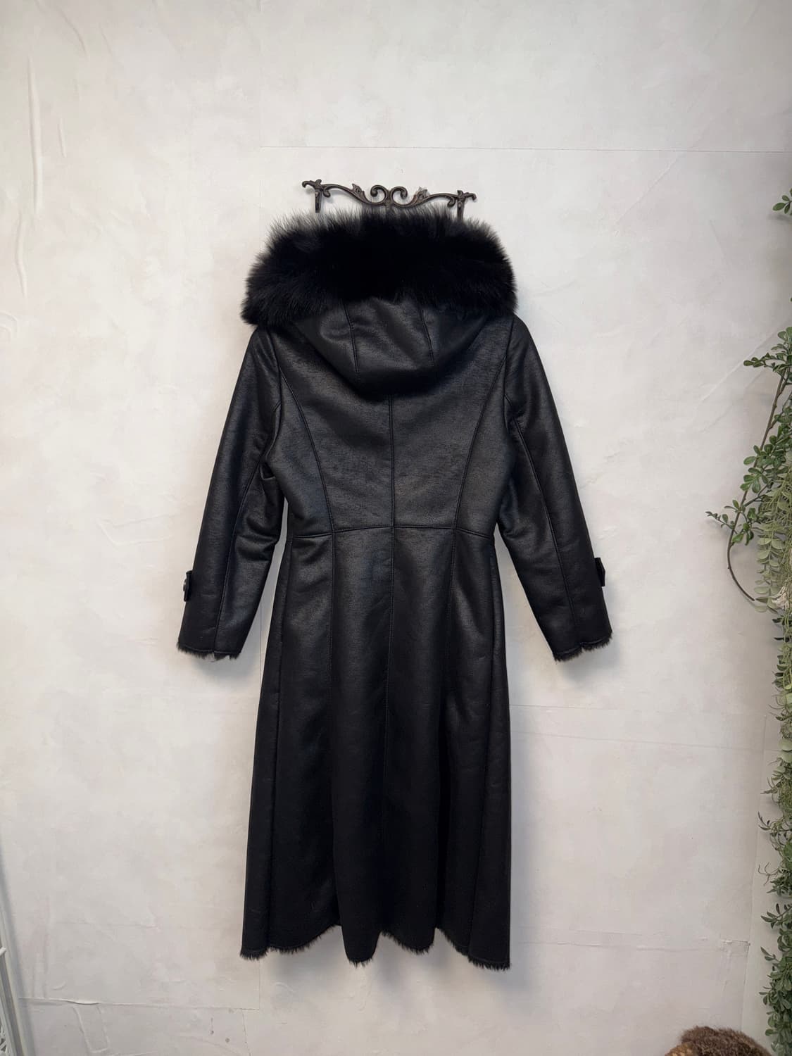 Egoist SAGA fox fur maxi hood mustang  상품이미지3