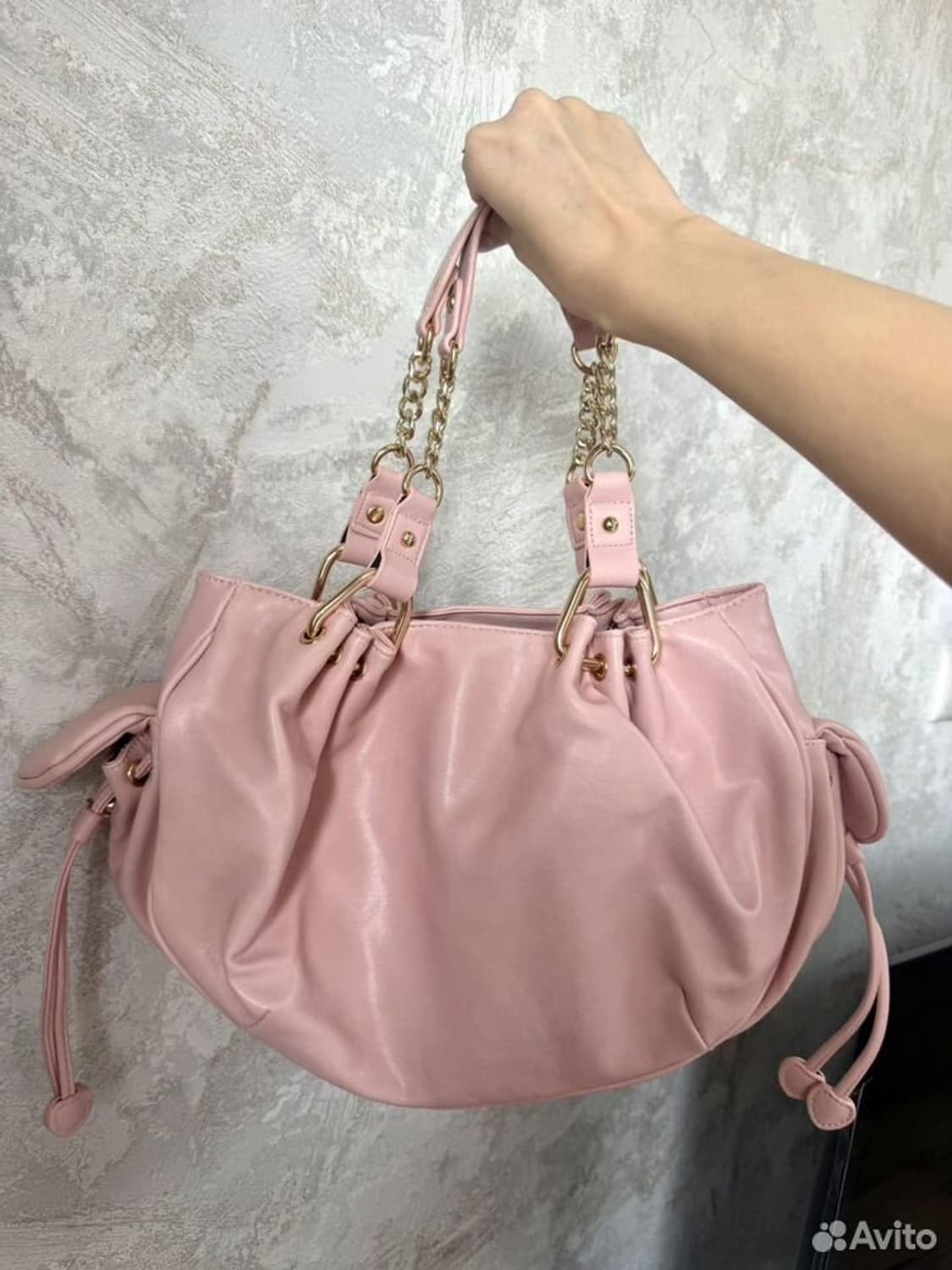 쥬시꾸뛰르 롤링온 새첼백 핑크 상품이미지6