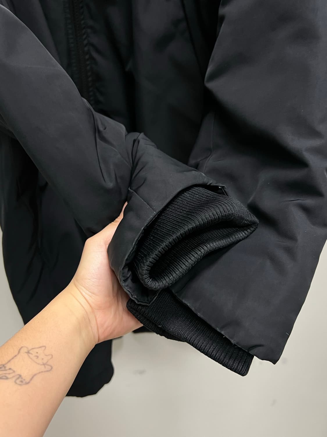 나이키 덕다운 야상 패딩 자켓 블랙 상품이미지5