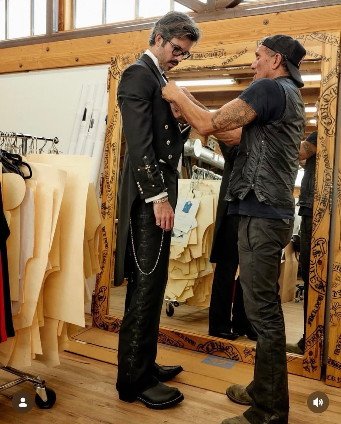 [L] 크롬하츠 리차드 스타크 애착 베스트 서브미션 베스트 상품이미지10