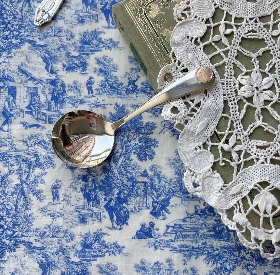 영국 빈티지 실버플레이트 티캐디스푼 티스쿱 상품이미지4