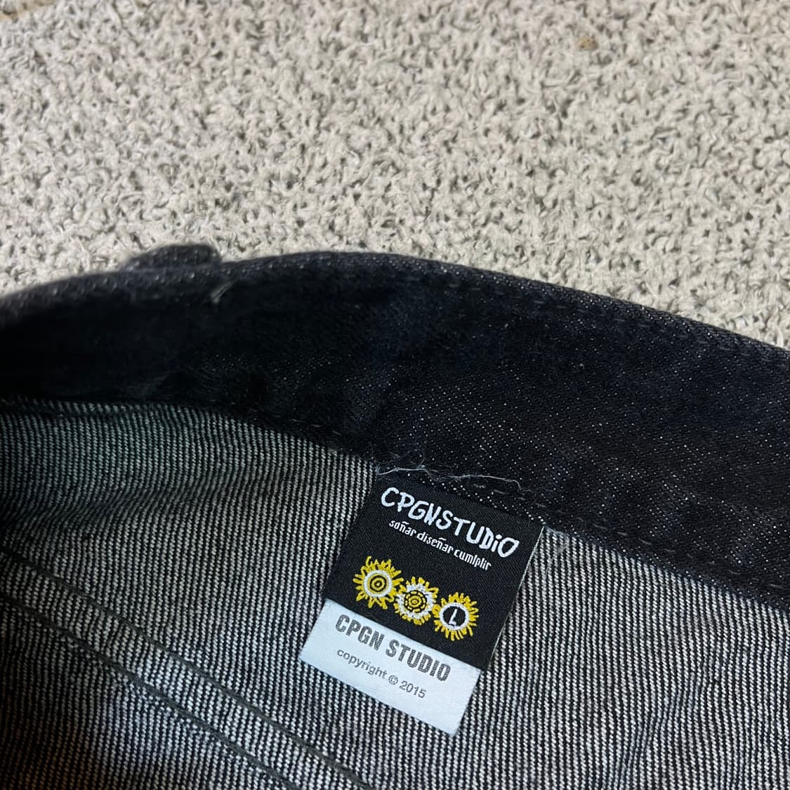 꼼파뇨 데님 와이드 팬츠 상품이미지4