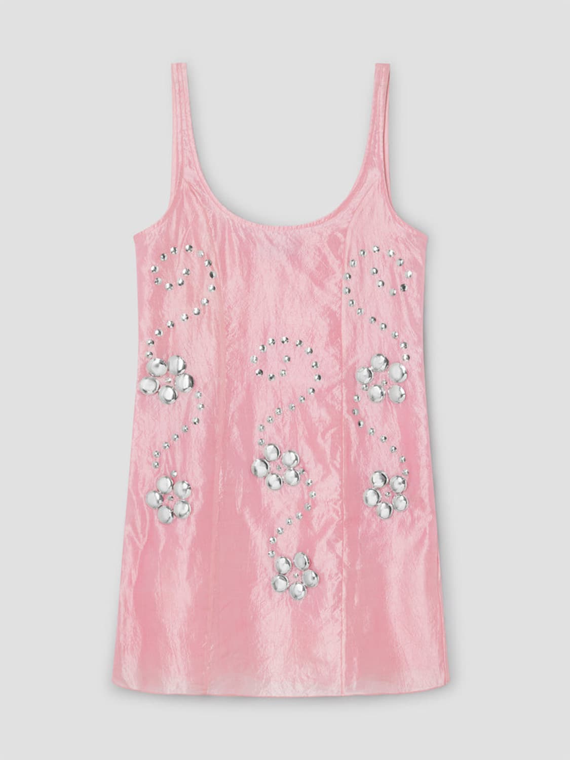 [M]기마구아스 Claude 스터드 미니 드레스/핑크 상품이미지5