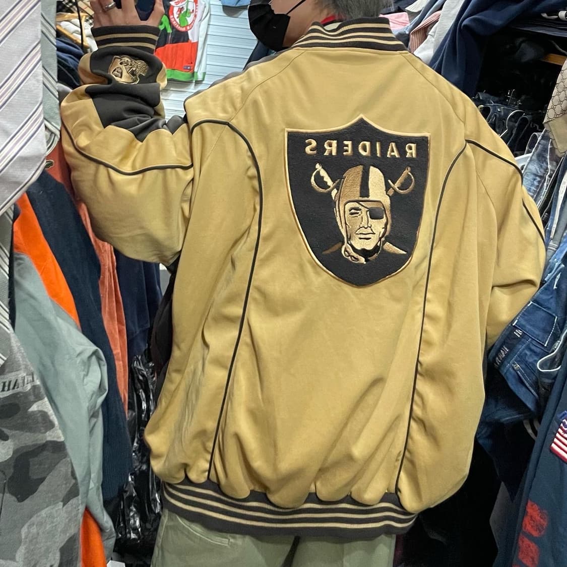 NFL 레이더스 빅로고 자켓 상품이미지1