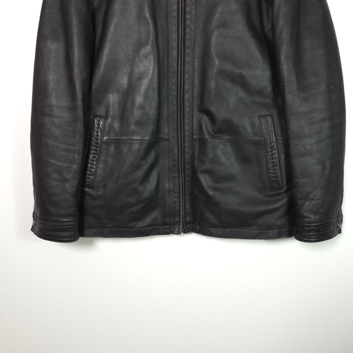 MIND BRIDGE 양가죽 퍼 라이닝 자켓 L 상품이미지4