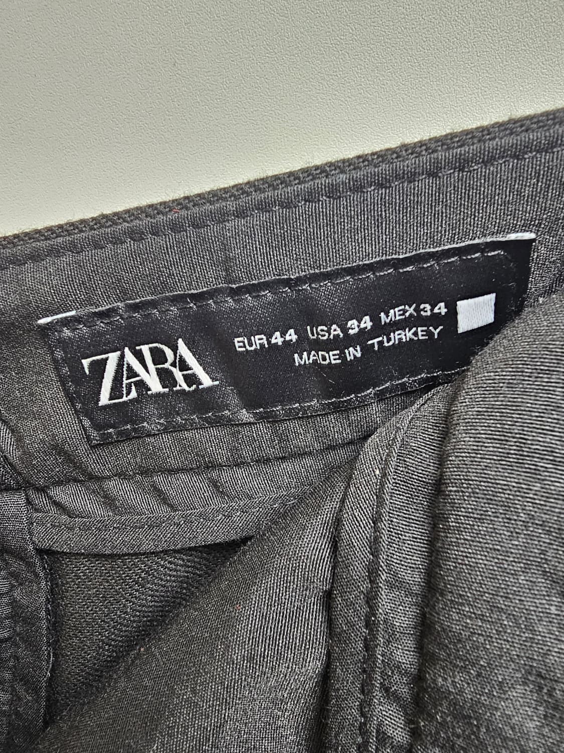 새상품 자라 와이드 울 팬츠 상품이미지6