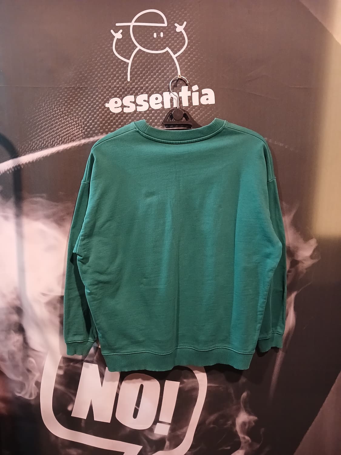 자라 베이직 맨투맨 그린 상품이미지2