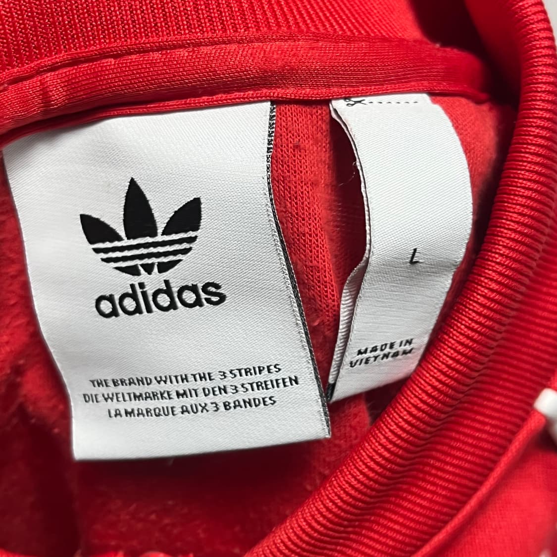 아디다스 슈퍼스타 레드 트랙탑 상품이미지3