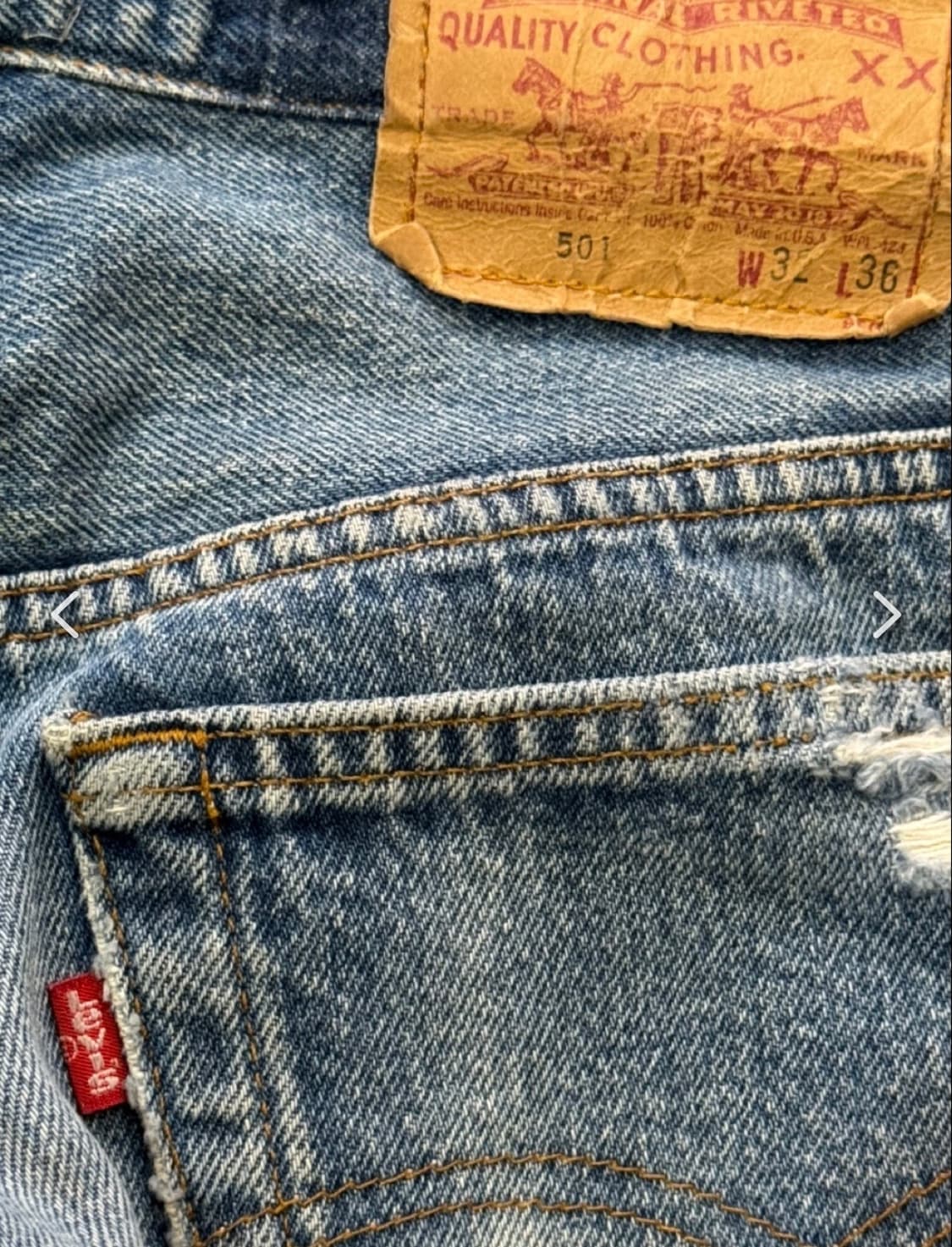 리바이스 501 90s 상품이미지5