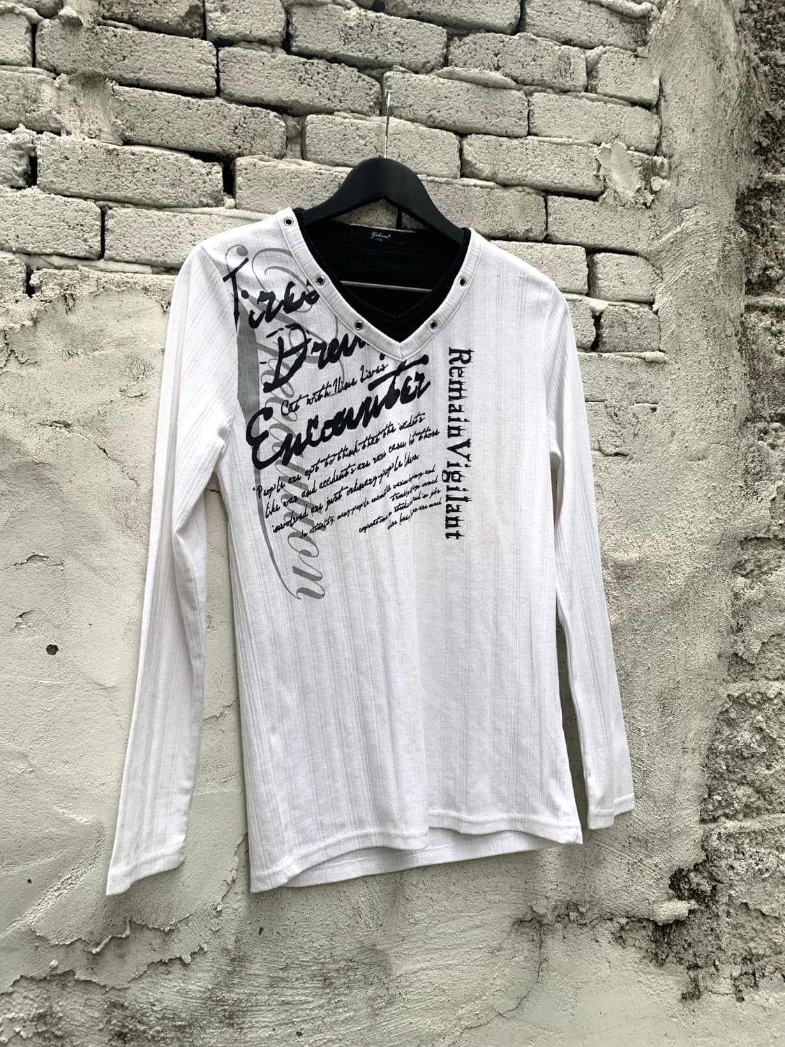 White punk long sleeve  상품이미지1