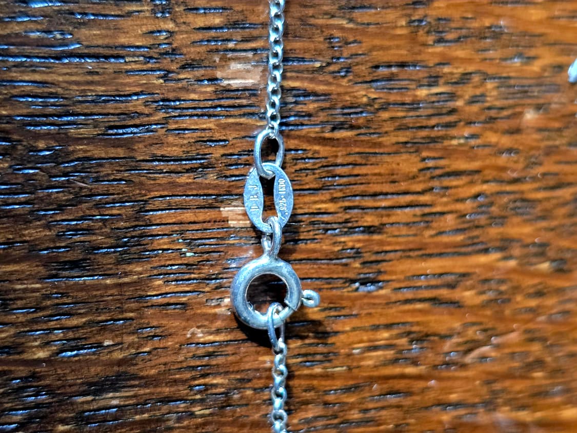 🇺🇸빈티지 네이티브 아메리칸 벌새 실버 목걸이 상품이미지9