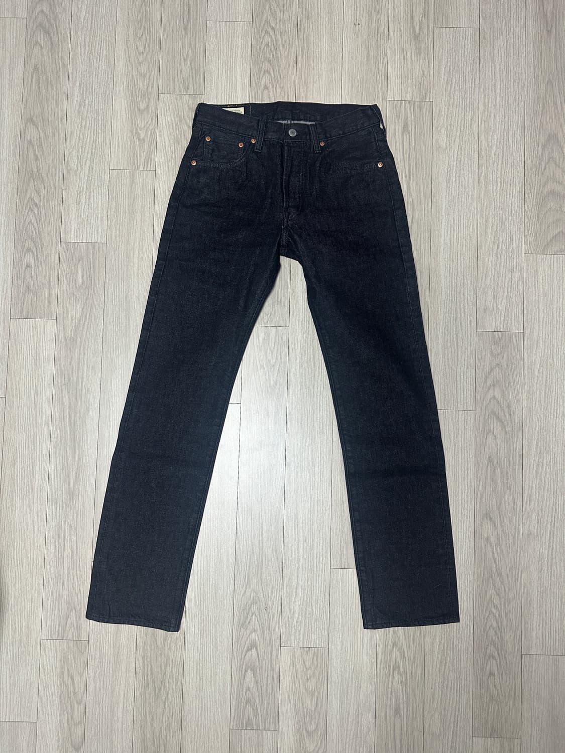 리바이스 501 블랙 셀비지 005013654 상품이미지2