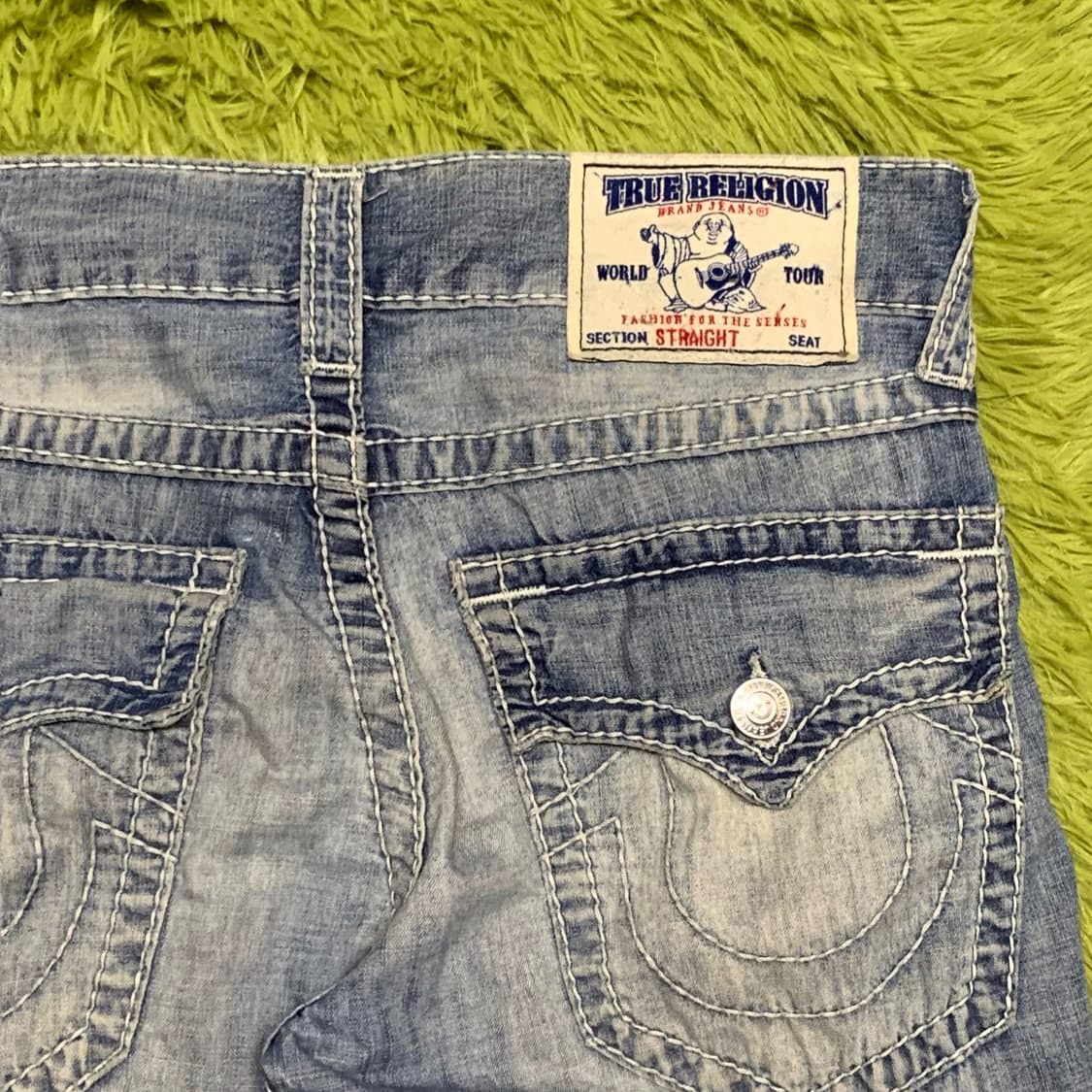 [33] 트루릴리젼 STRAIGHT 데님팬츠 상품이미지1