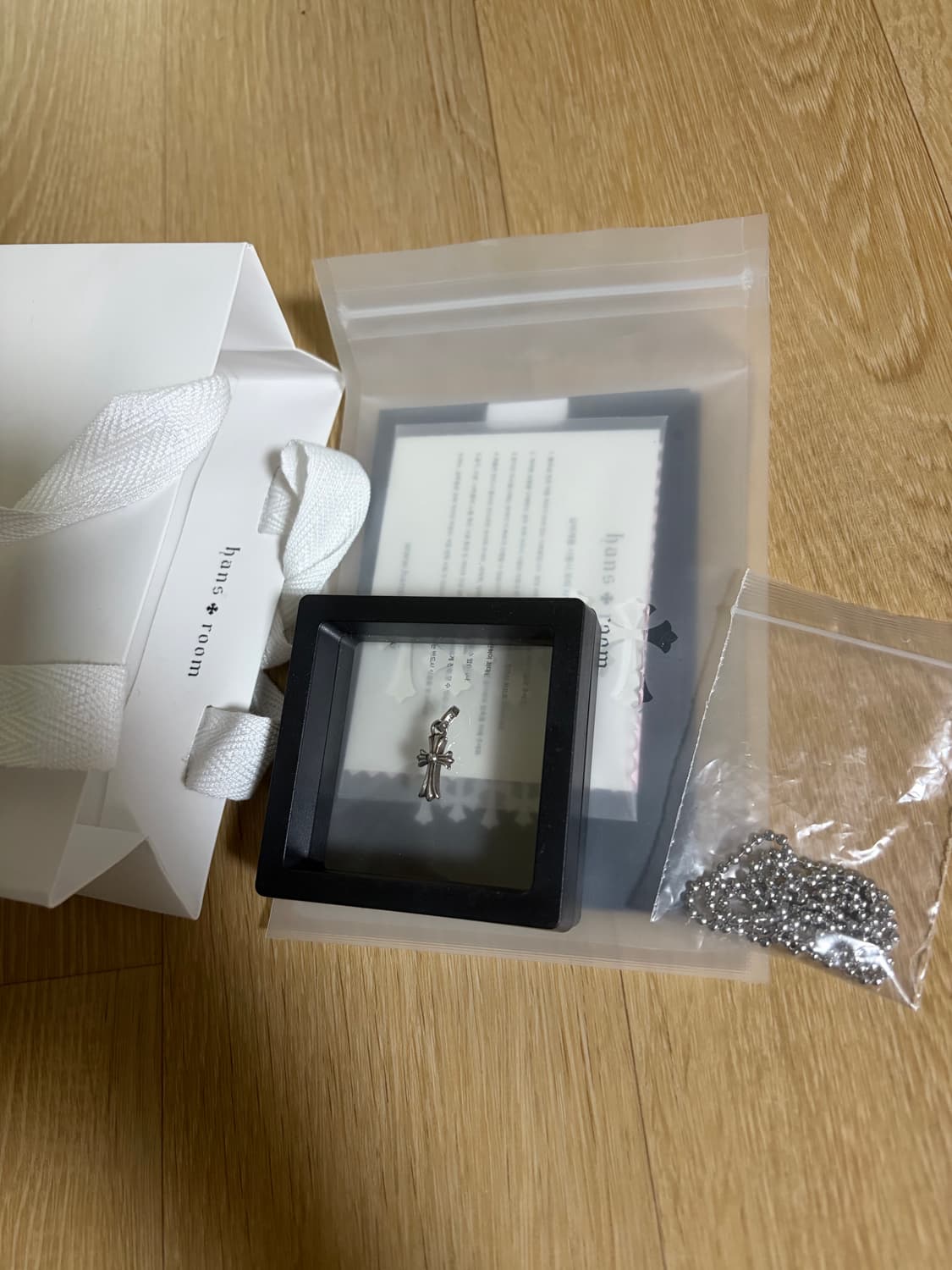 크롬하츠 베이비 펫 크로스 풀 구성 팝니다. 상품이미지3