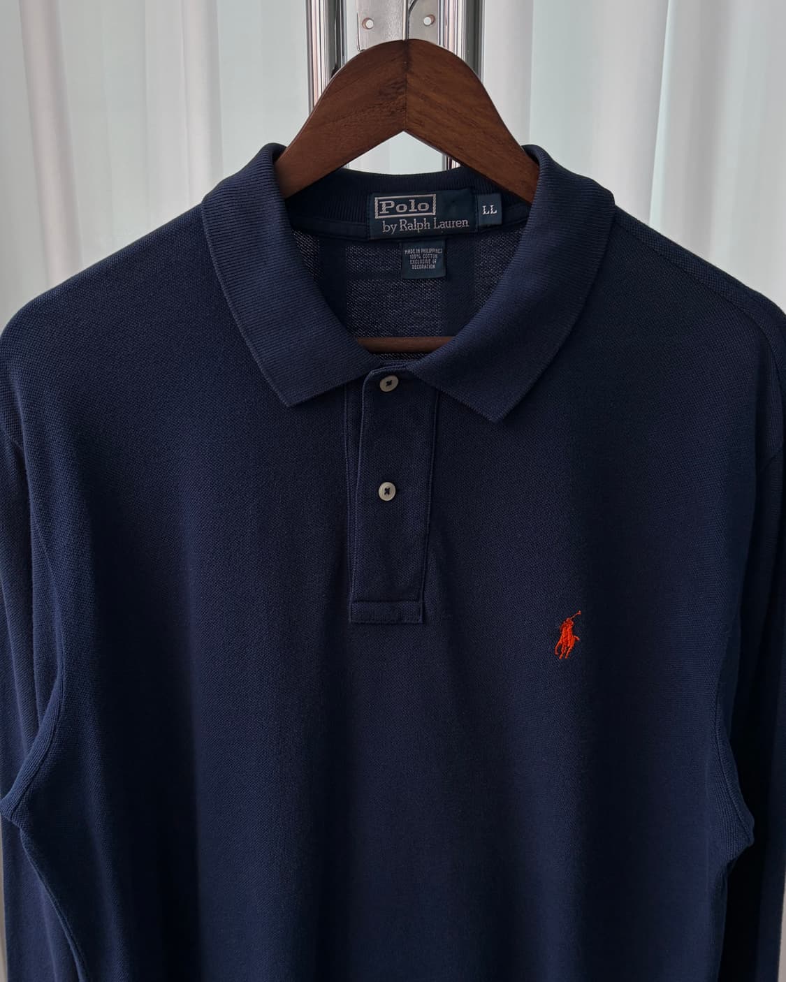 [XL]폴로 랄프로렌 네이비 긴팔 티셔츠 상품이미지5