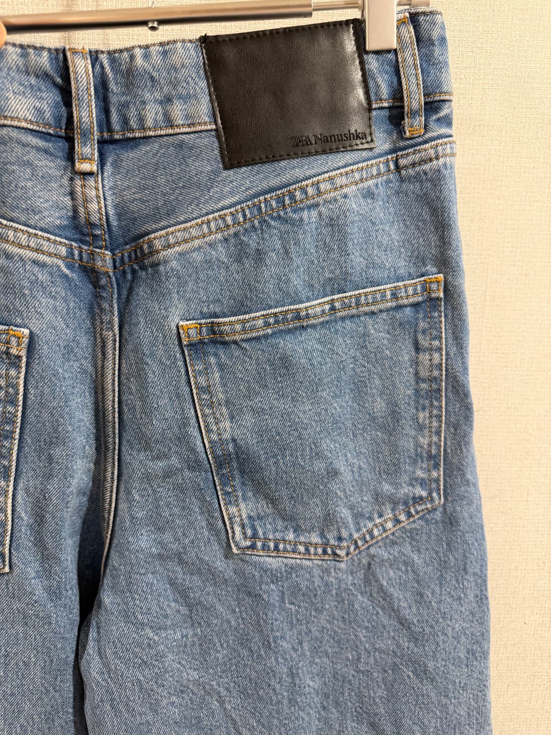 자라 x 나누시카 데님 크롭진  상품이미지6