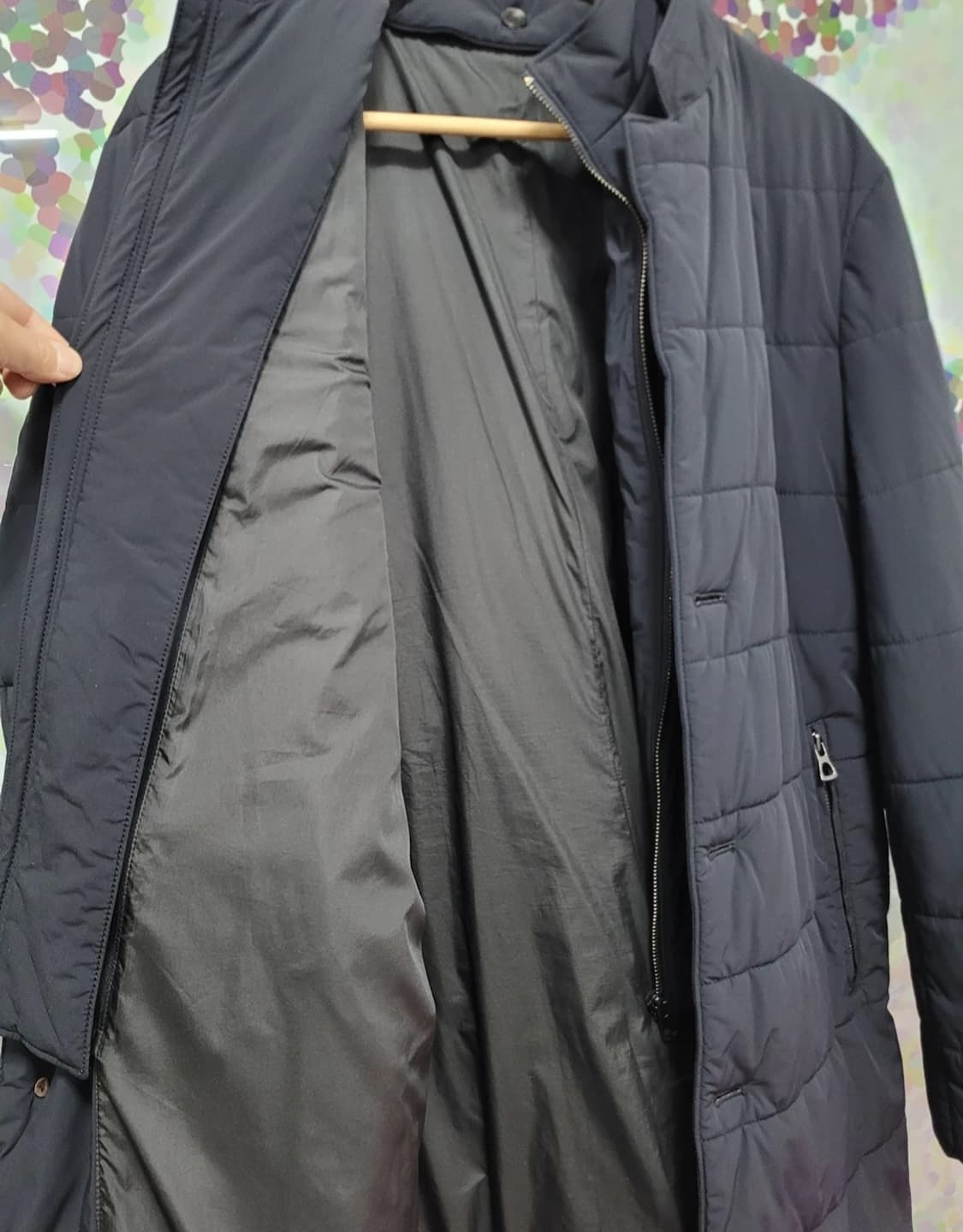 시리즈 퀼팅 싱글코트 상품이미지4