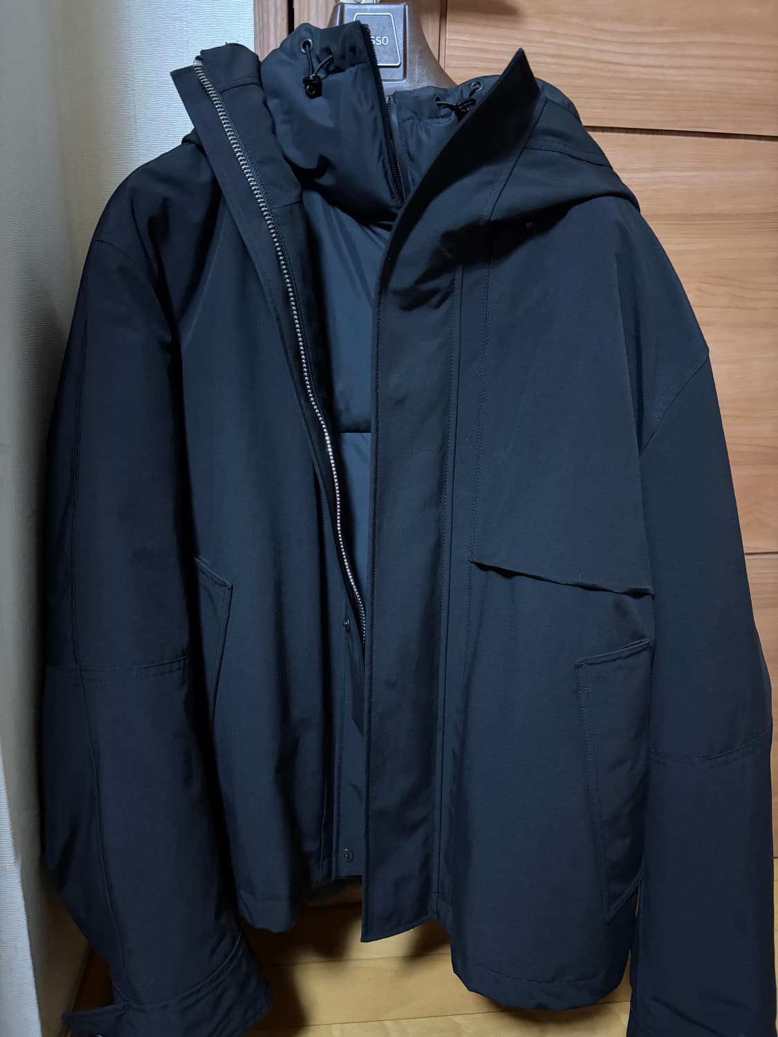 솔리드옴므 23FW 138 쉘파카 레이어드 패딩 48 상품이미지1