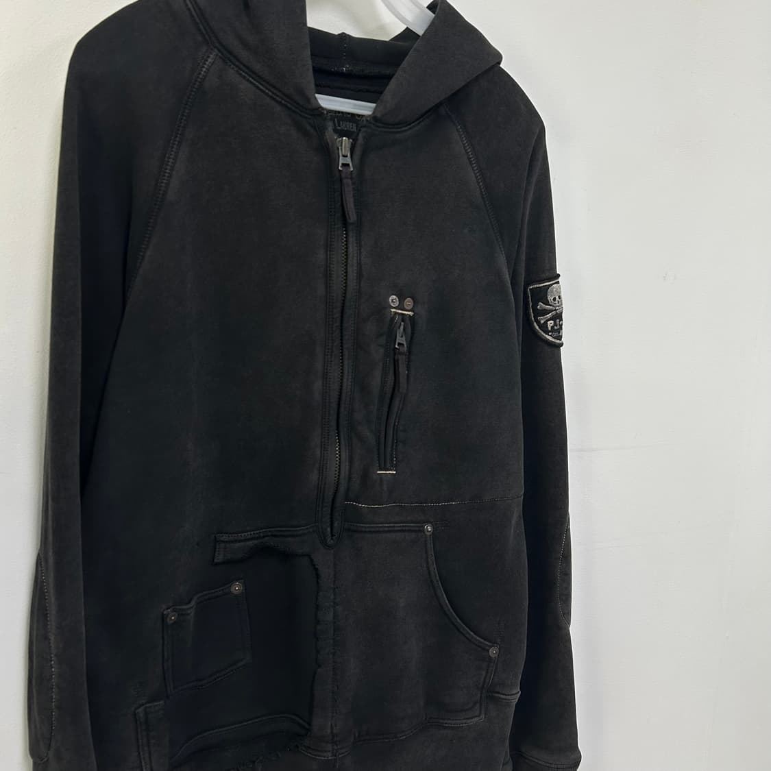 폴로 반집업 후드티[1754] 상품이미지4