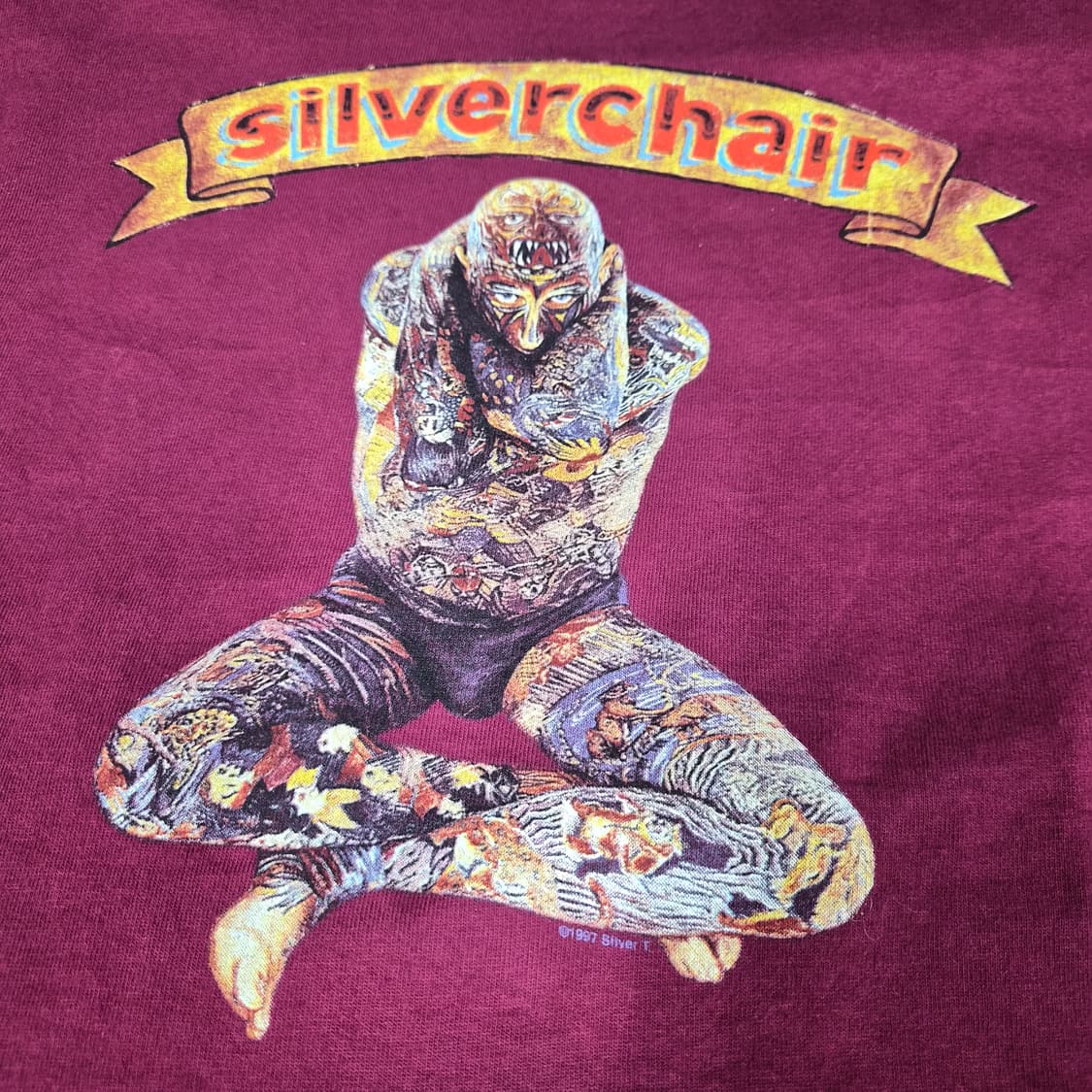 90s Silverchair "Freak Show" 북미 투어 반팔티 상품이미지4